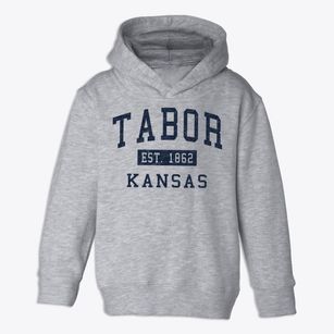 Tabor Kansas Classic Established Toddler Hoodie