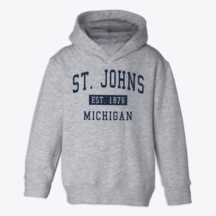 St. Johns Michigan Classic Established Toddler Hoodie