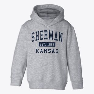 Sherman Kansas Classic Established Toddler Hoodie