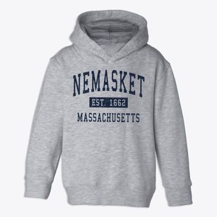 Nemasket Massachusetts Classic Established Toddler Hoodie