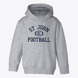 St John Nepomucene Parish Classic Football Toddler Hoodie