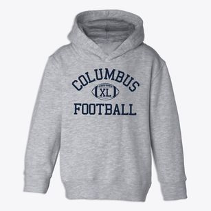 Columbus School Classic Football Toddler Hoodie