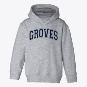 Groves Elementary School Varsity Arch Toddler Hoodie
