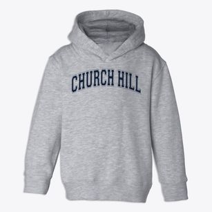 Church Hill Middle School Varsity Arch Toddler Hoodie