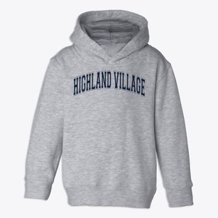 Highland Village Elementary School Varsity Arch Toddler Hoodie