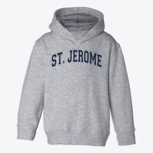 St Jerome Parish Varsity Arch Toddler Hoodie