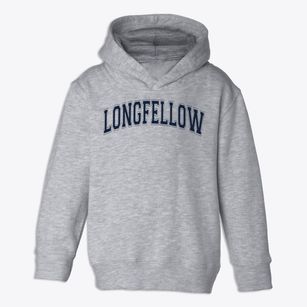Longfellow Elementary School Varsity Arch Toddler Hoodie