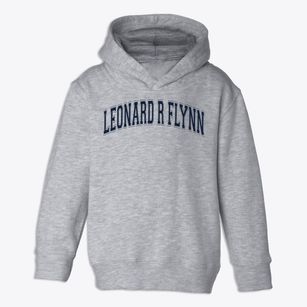Leonard R Flynn Elementary School Varsity Arch Toddler Hoodie