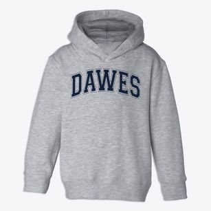 Dawes Elementary School Varsity Arch Toddler Hoodie