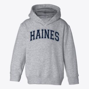 Haines Elementary School Varsity Arch Toddler Hoodie