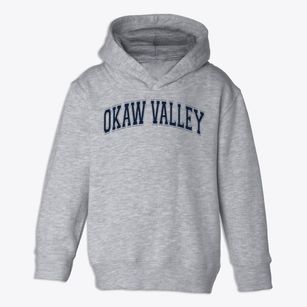 Okaw Valley High School Varsity Arch Toddler Hoodie