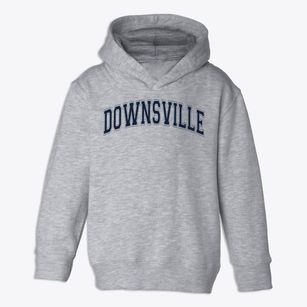 Downsville High School Varsity Arch Toddler Hoodie