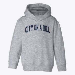 City On A Hill Varsity Arch Toddler Hoodie
