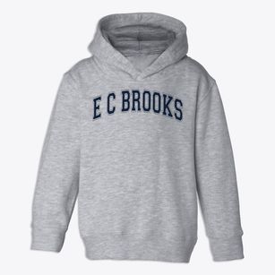 E C Brooks Elementary School Varsity Arch Toddler Hoodie