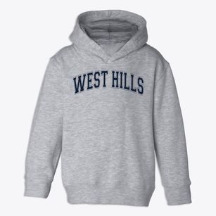 West Hills Christian School Varsity Arch Toddler Hoodie