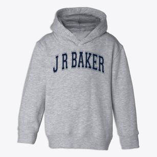 J R Baker Elementary School Varsity Arch Toddler Hoodie