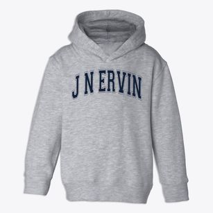 J N Ervin Elementary School Varsity Arch Toddler Hoodie