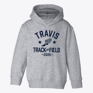 Travis Elementary School Track and Field Toddler Hoodie