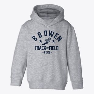 B B Owen Elementary School Track and Field Toddler Hoodie