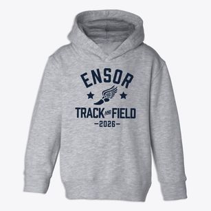 Ensor Middle School Track and Field Toddler Hoodie