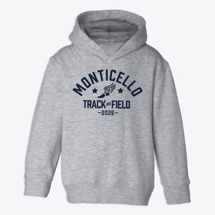 Monticello High School Track and Field Toddler Hoodie