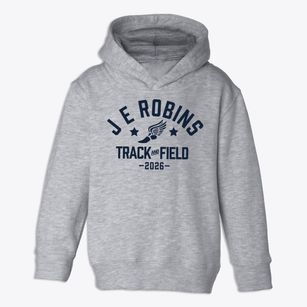 J E Robins Elementary School Track and Field Toddler Hoodie