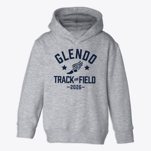 Glendo School Track and Field Toddler Hoodie