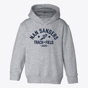 Nan Sanders Elementary School Track and Field Toddler Hoodie