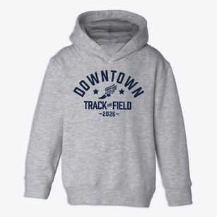 Downtown Alternative High School Track and Field Toddler Hoodie