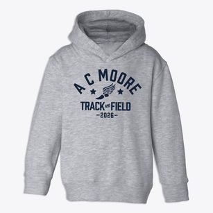 A C Moore Elementary School Track and Field Toddler Hoodie