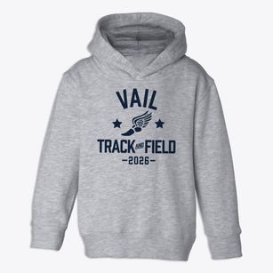 Vail Christian High School Track and Field Toddler Hoodie