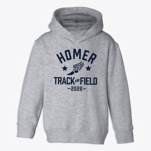 Homer Middle School Track and Field Toddler Hoodie