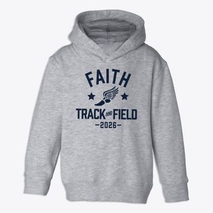 Faith Elementary School Track and Field Toddler Hoodie