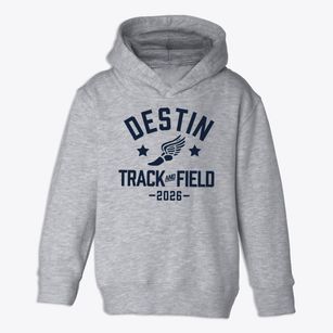 Destin Elementary School Track and Field Toddler Hoodie