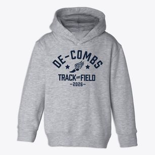 De-combs School Track and Field Toddler Hoodie