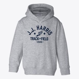 J.j. Harris Elementary School Track and Field Toddler Hoodie