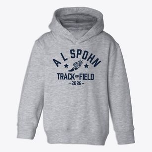 A L Spohn Middle School Track and Field Toddler Hoodie