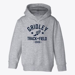 Gridley Elementary & Southern  Middle Track and Field Toddler Hoodie