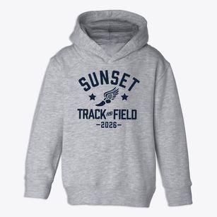 Sunset Elementary School Track and Field Toddler Hoodie