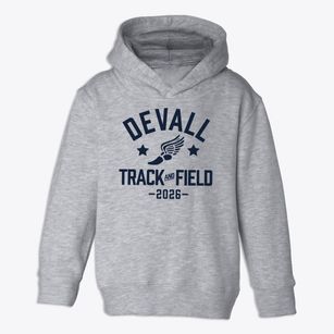 Devall Middle School Track and Field Toddler Hoodie