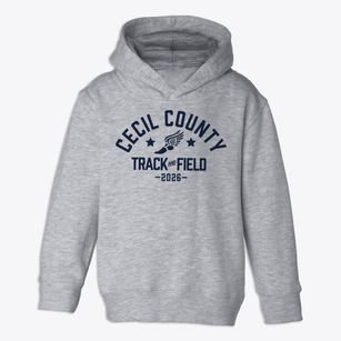 Cecil County School Of Technology Track and Field Toddler Hoodie