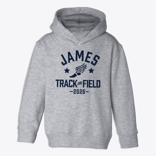 James F Hennessey Elementary School Track and Field Toddler Hoodie