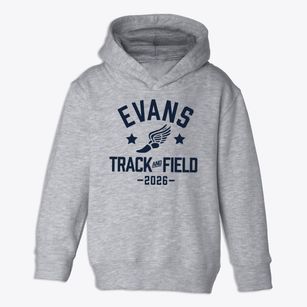 Evans Elementary School Track and Field Toddler Hoodie