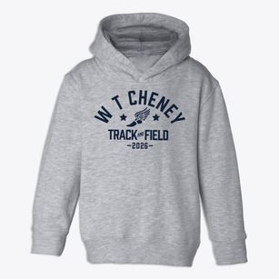 W T Cheney Elementary School Track and Field Toddler Hoodie