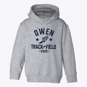 Owen Elementary School Track and Field Toddler Hoodie