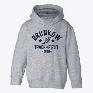 Brunkow Elementary School Track and Field Toddler Hoodie