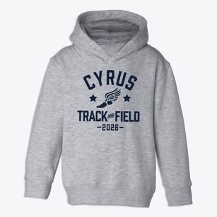 Cyrus Math Science & Technology School Track and Field Toddler Hoodie