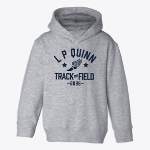 L P Quinn Elementary School Track and Field Toddler Hoodie
