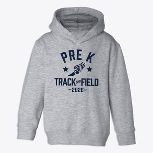 Pre Kindergarten School Track and Field Toddler Hoodie