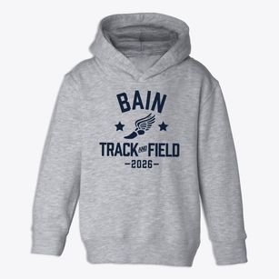Bain Elementary School Track and Field Toddler Hoodie